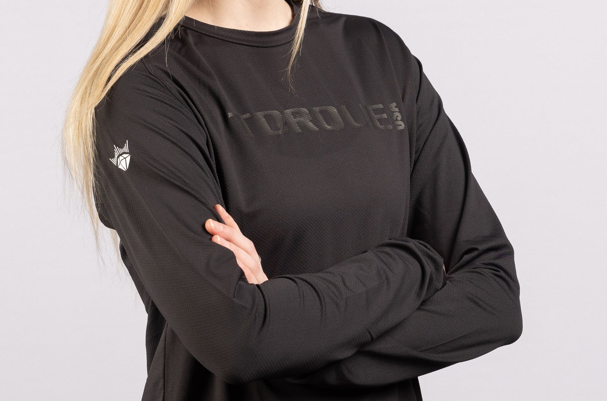 Torque x Royalty - Performance Long Sleeve - Black